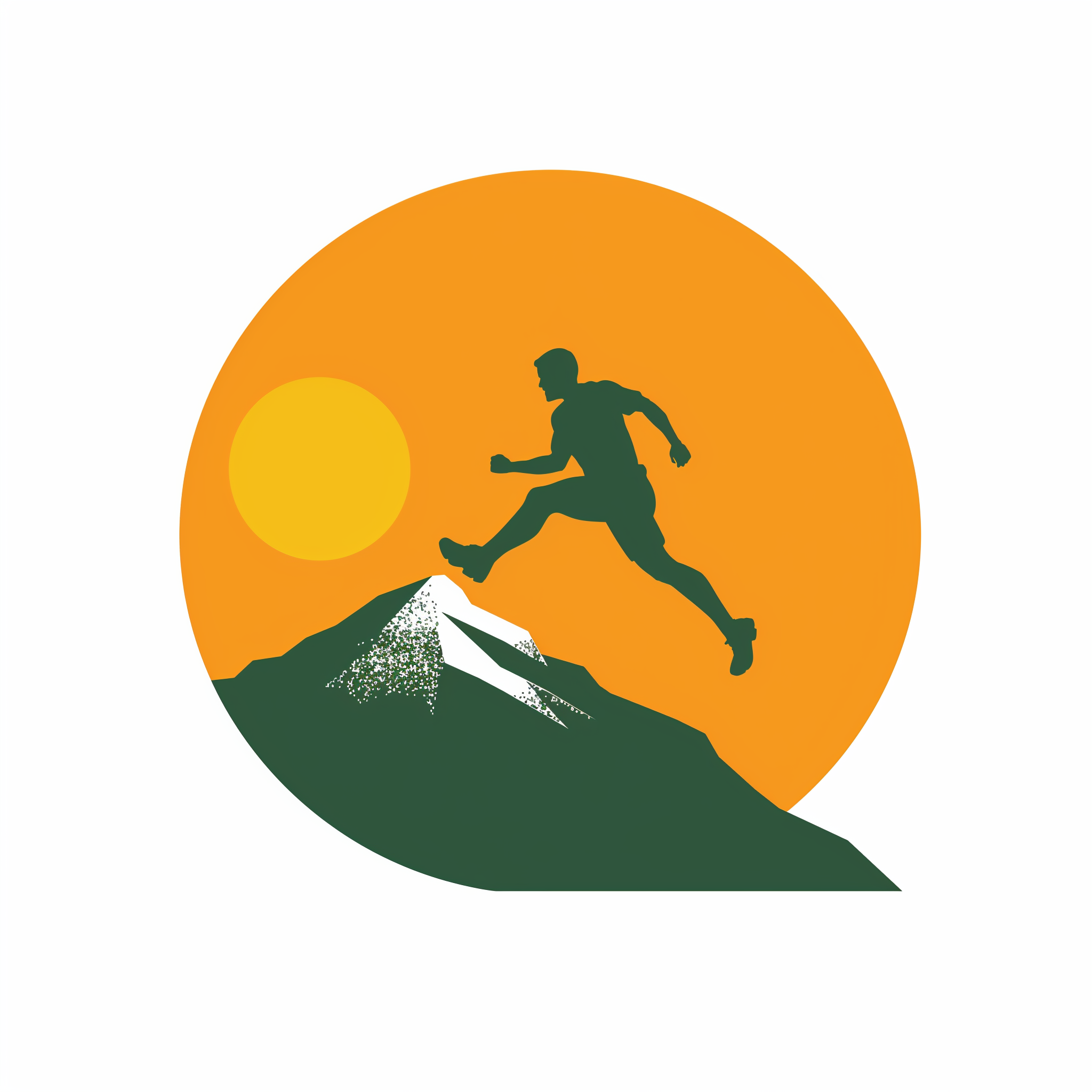 Running Over the Hill Logo